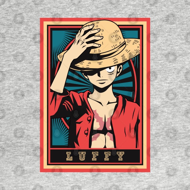 One Piece - Luffy by mounier